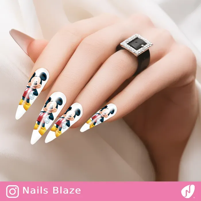 Mickey Mouse | Cartoon Nails - NB19